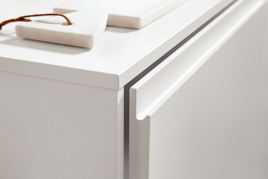 Фасады пленка с интегрированной ручкой