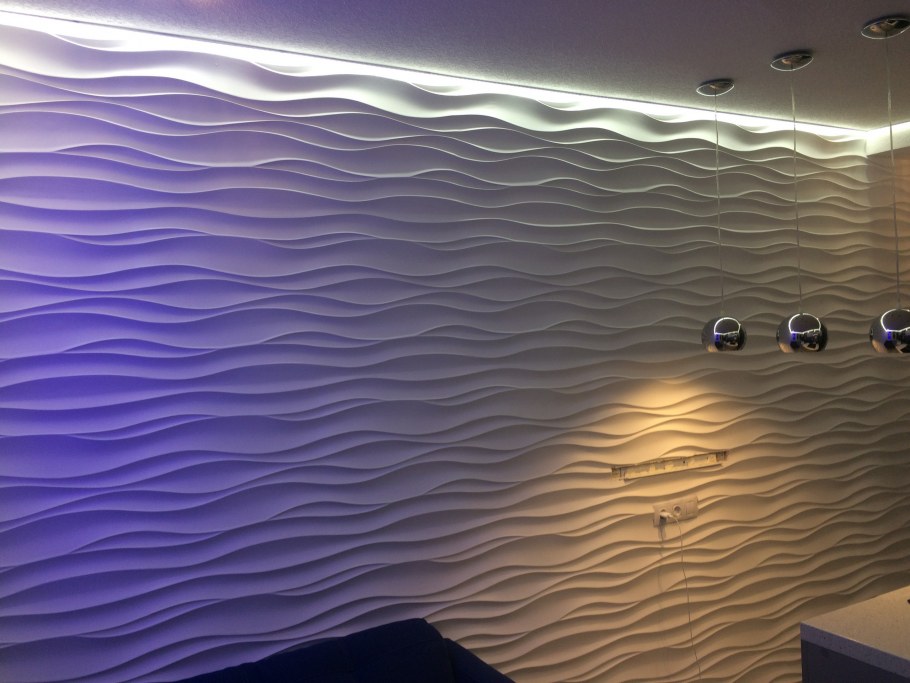 3д панель волна Атлантика