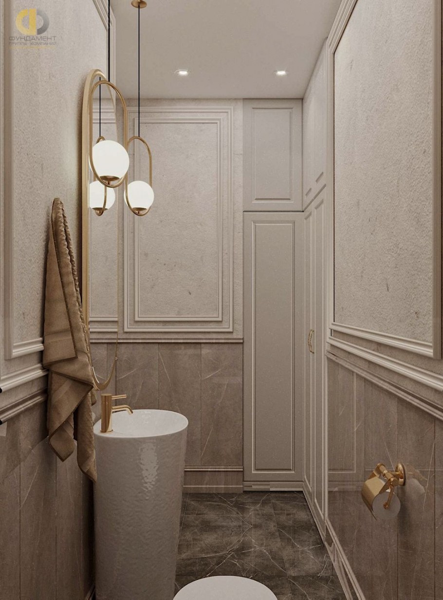 Нео Классик интерьер туалет