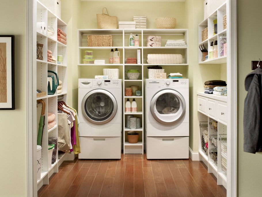 Прачечная в кладовке