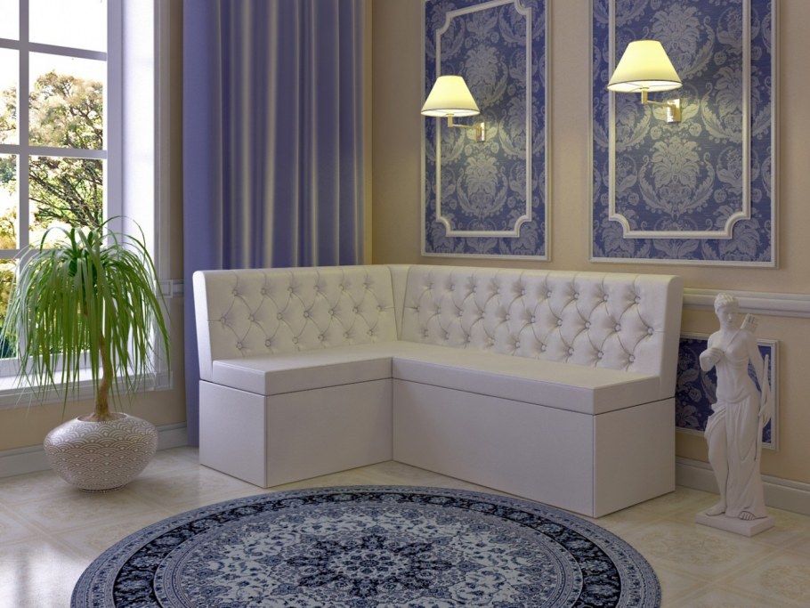 Скамья угловая Квадро Тип 4