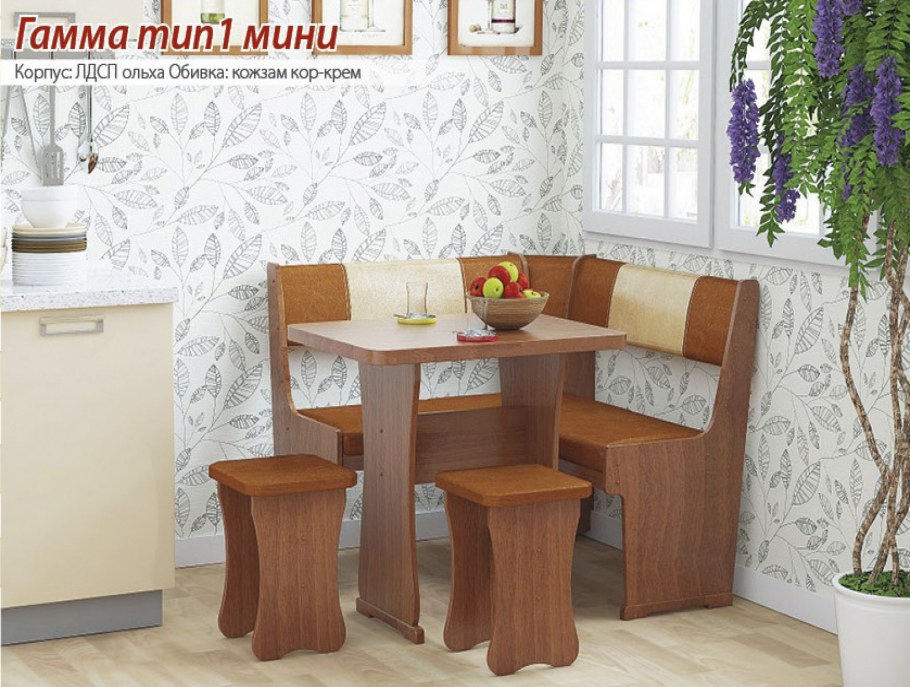 Скамья угловая Форест ТРИЯ