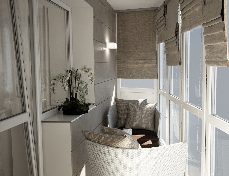 Стильный балкон