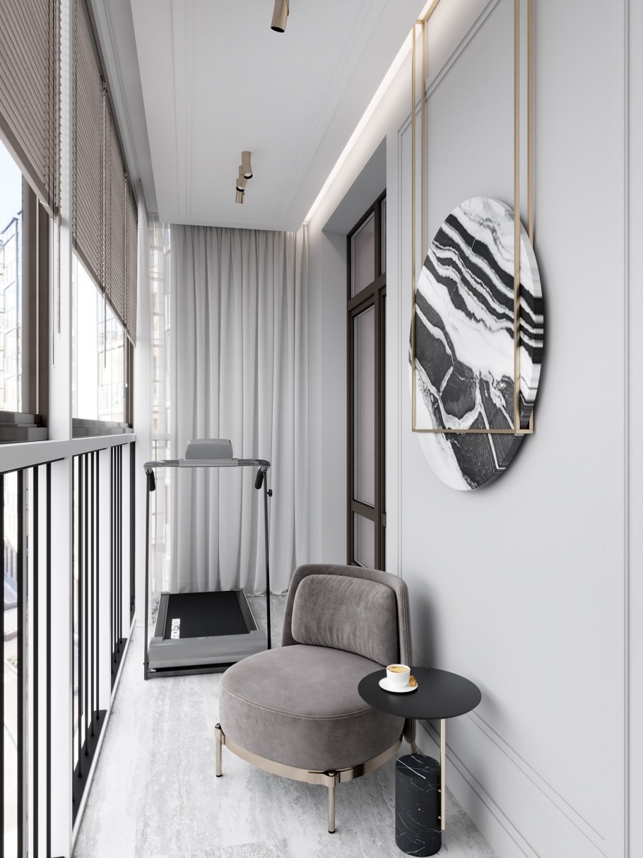 Балкон в стиле Эклектика