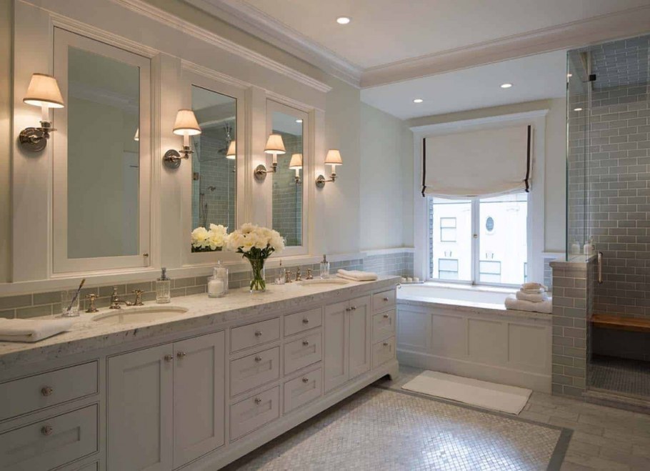 Ванная в современной классике