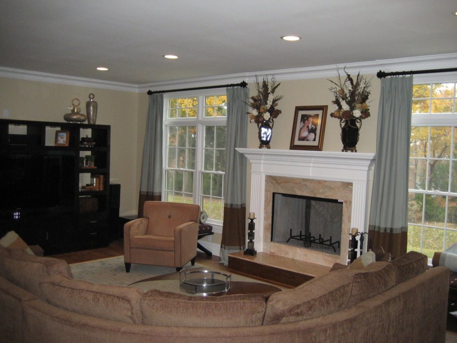 Камин в средиземноморском стиле