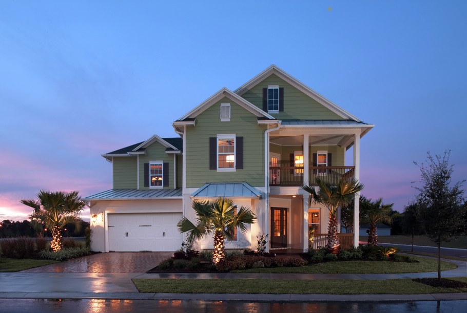 Красивые американские домики