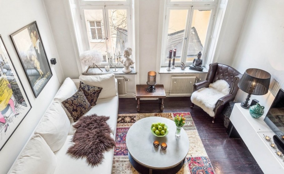 Уютный интерьер маленькой квартиры