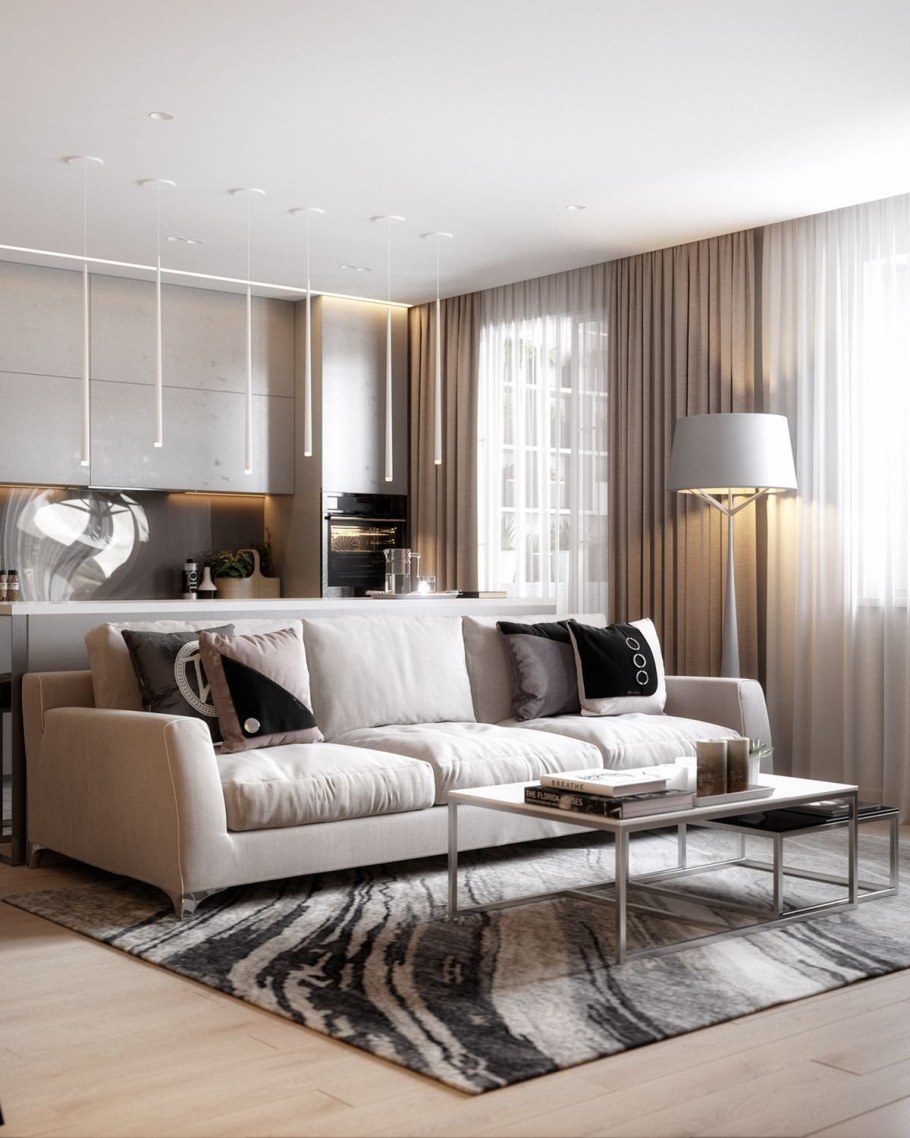 Контемпорари цветовая гамма