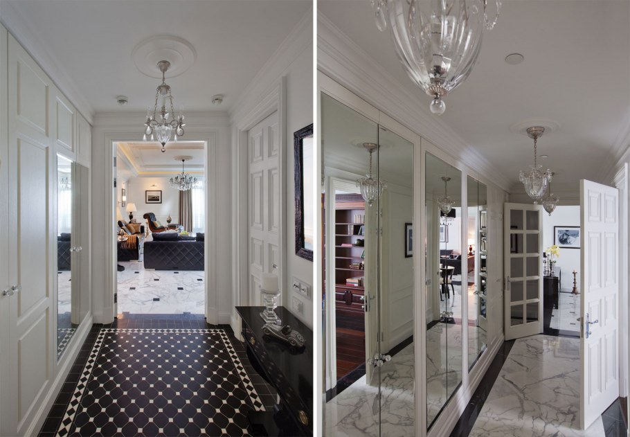 Серая прихожая