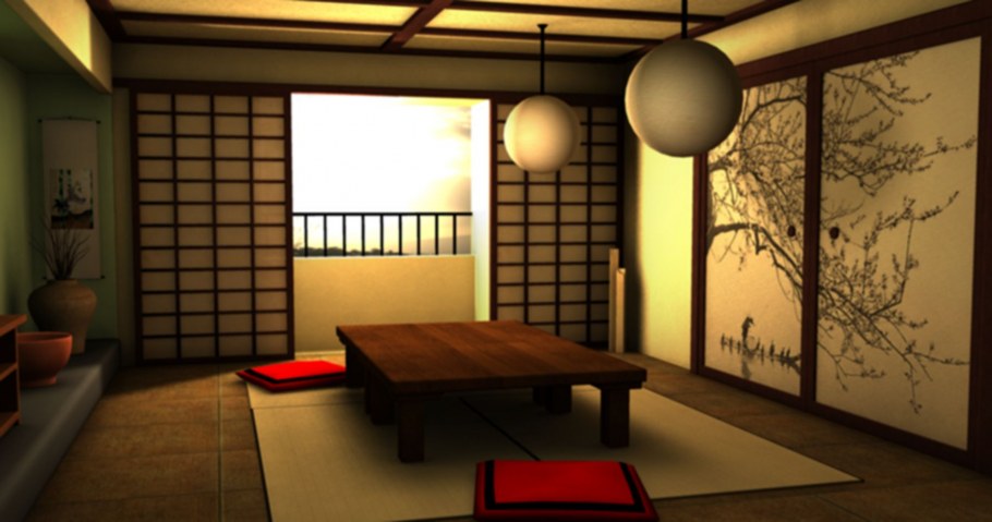 Японский стиль в интерьере