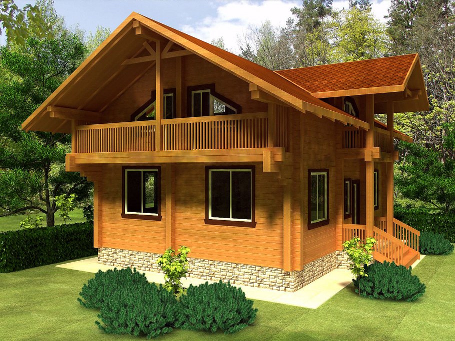 Постройка домов из бруса