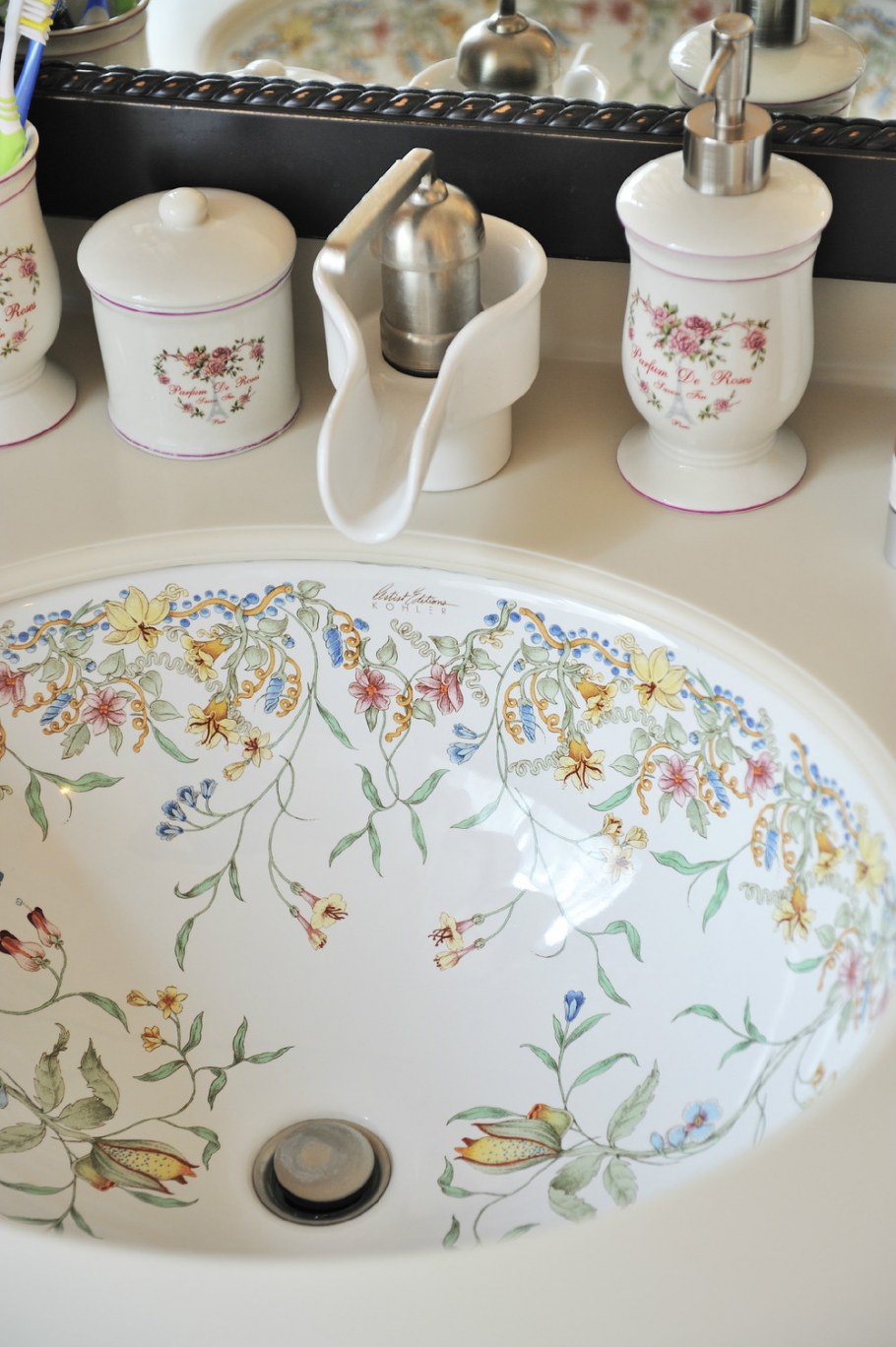 Раковина в ванную в стиле Прованс