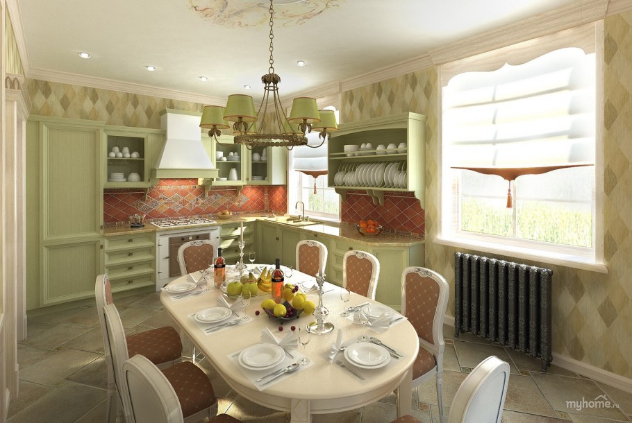 Классический Прованс в интерьере