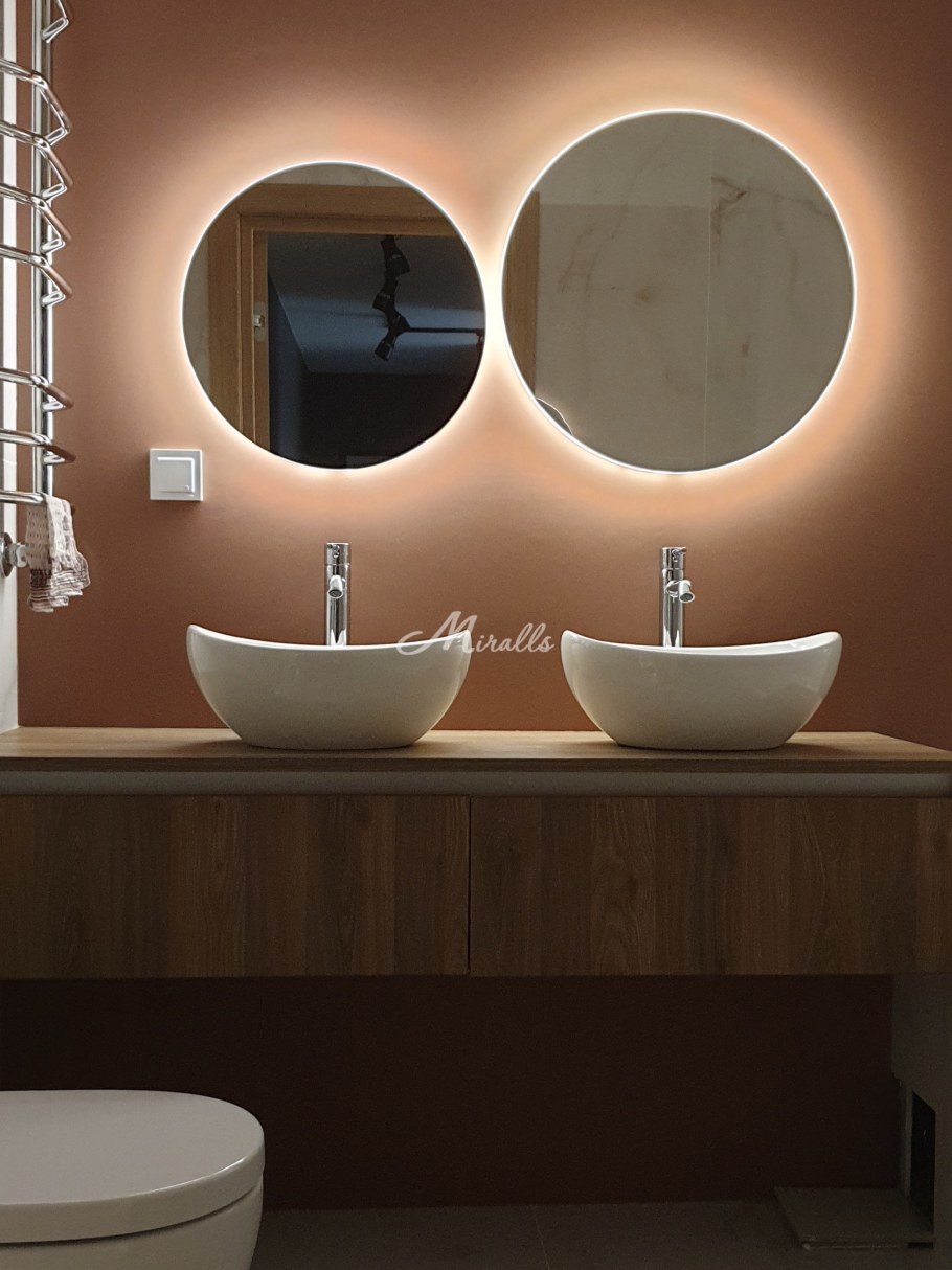 Aquanika Round зеркало 77