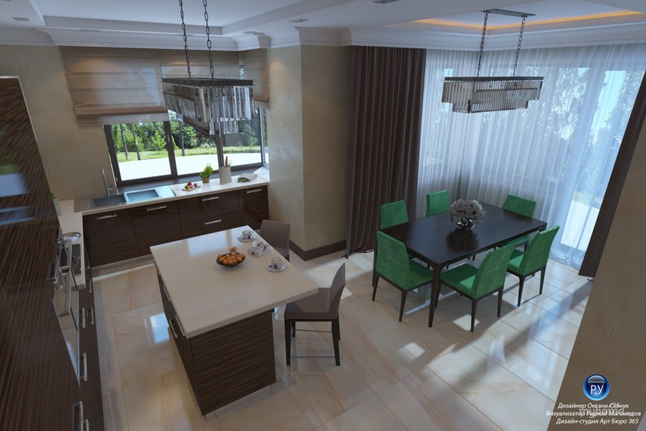 Дом на новой Риге интерьер