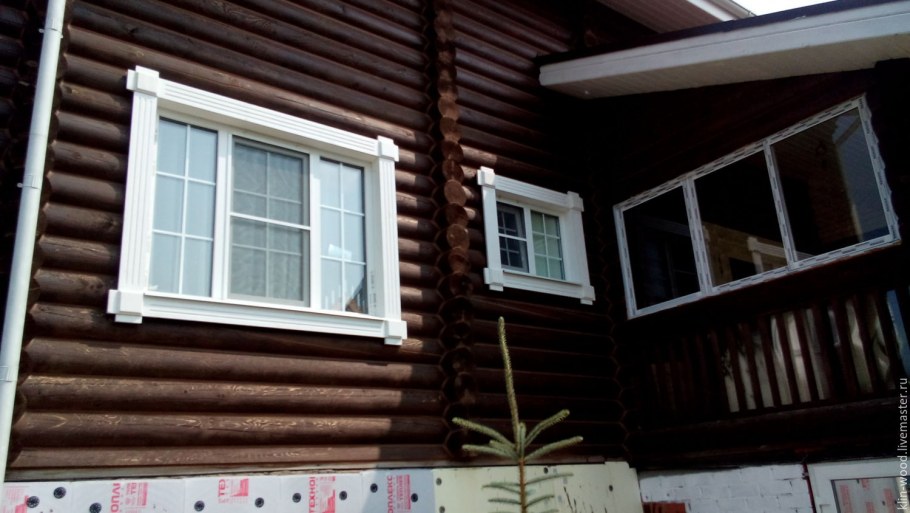 Дом из клееного бруса "серебряный век"