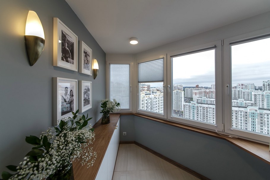 Окна на балкон п44т