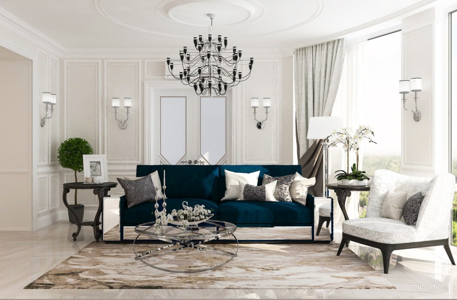 Сочетание классического и современного стиля в интерьере