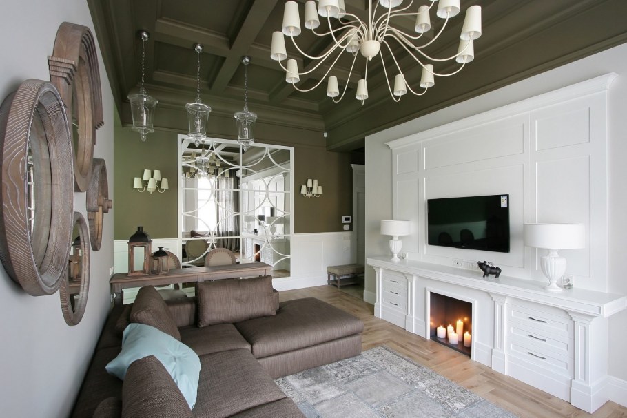 Сочетание классики и Модерна в интерьере