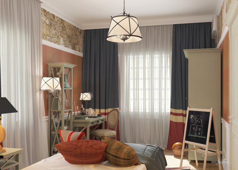 Прихожая в английском стиле