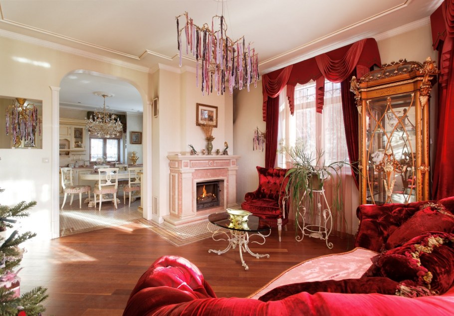 Кабинет интерьер староанглийский