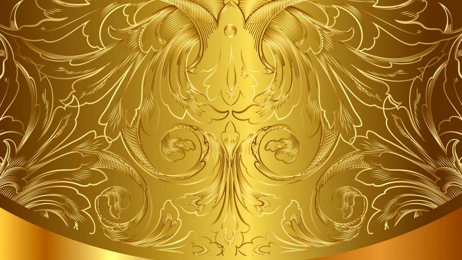 Спальня в золотом цвете