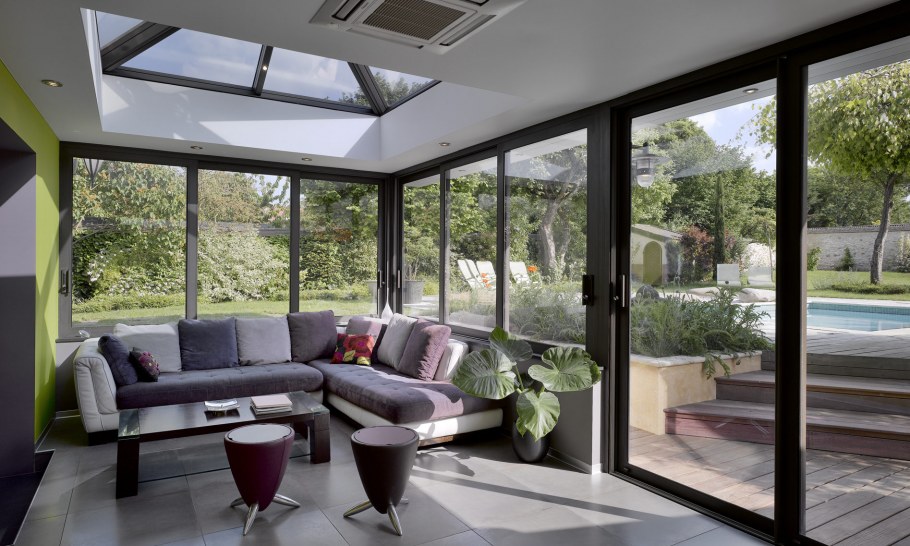 Панорамное остекление дерево