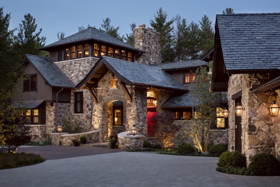 Стиль Рустика в архитектуре