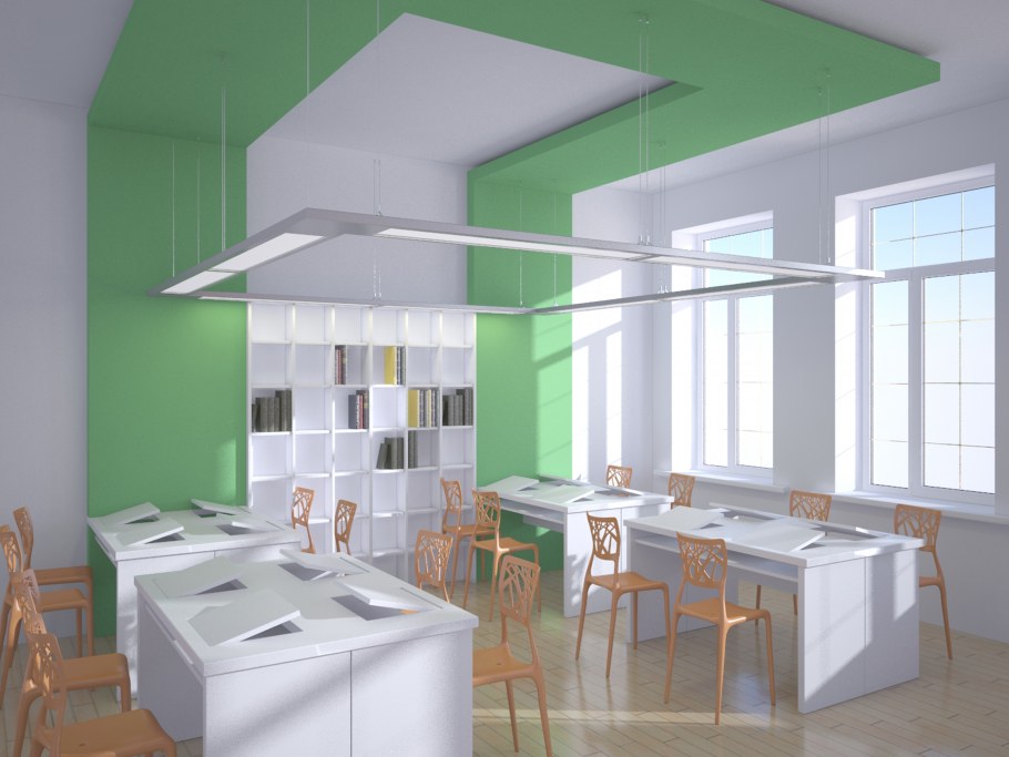 Интерьер учебной аудитории