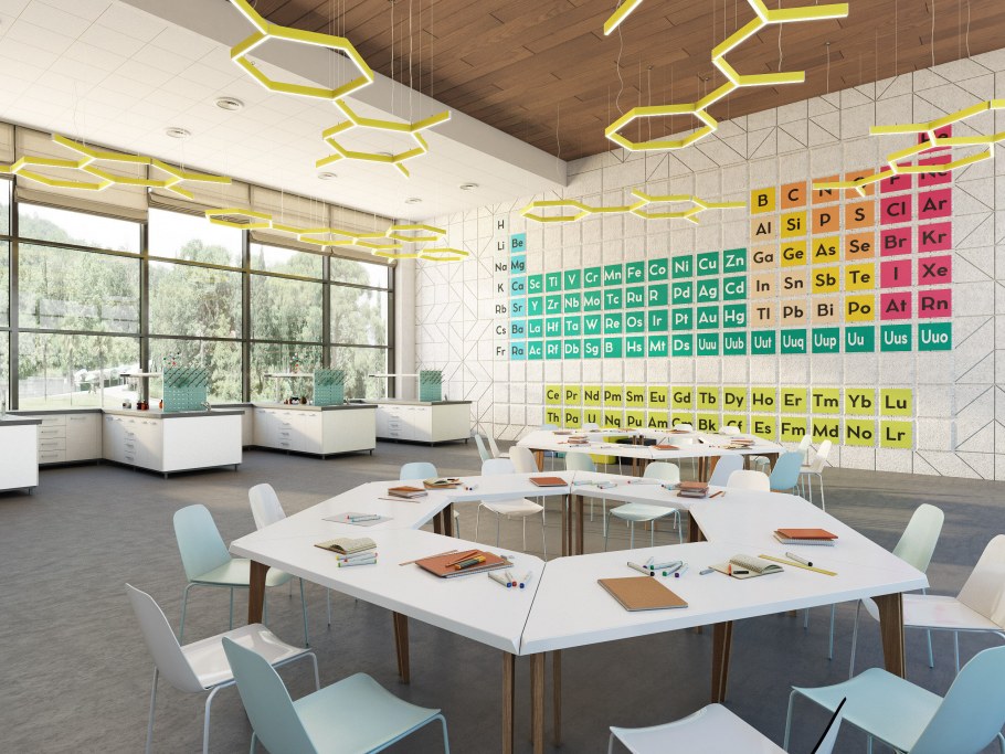 Современная школа интерьер