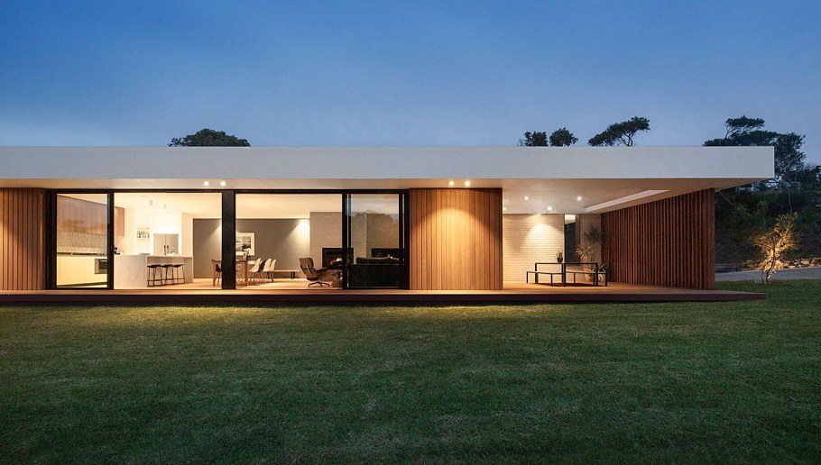 Одноэтажный дом с плоской крышей проекты флэт Хаус