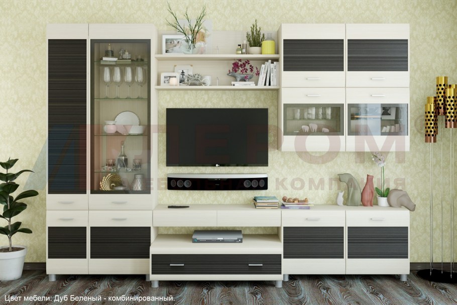 Стенка Мелисса дуб сонома