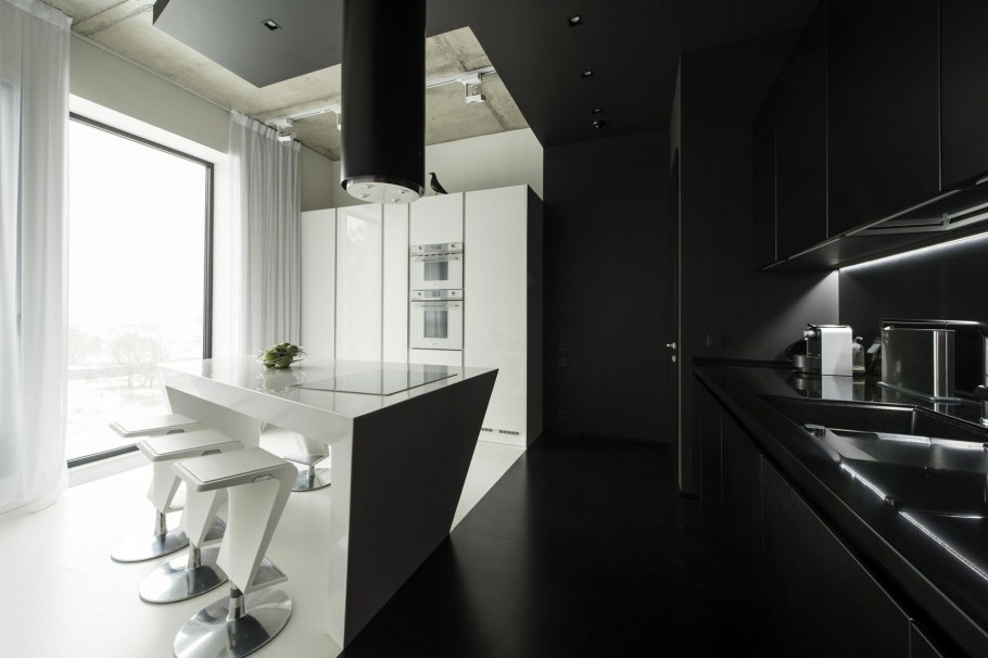 Хай тек интерьер