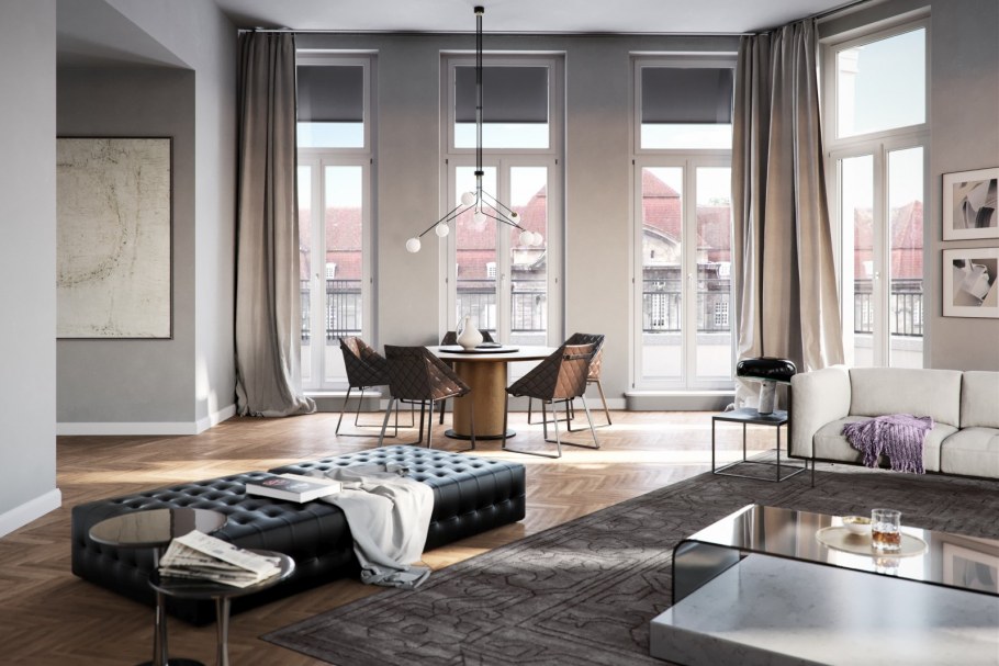 Интерьер квартиры бизнес класса