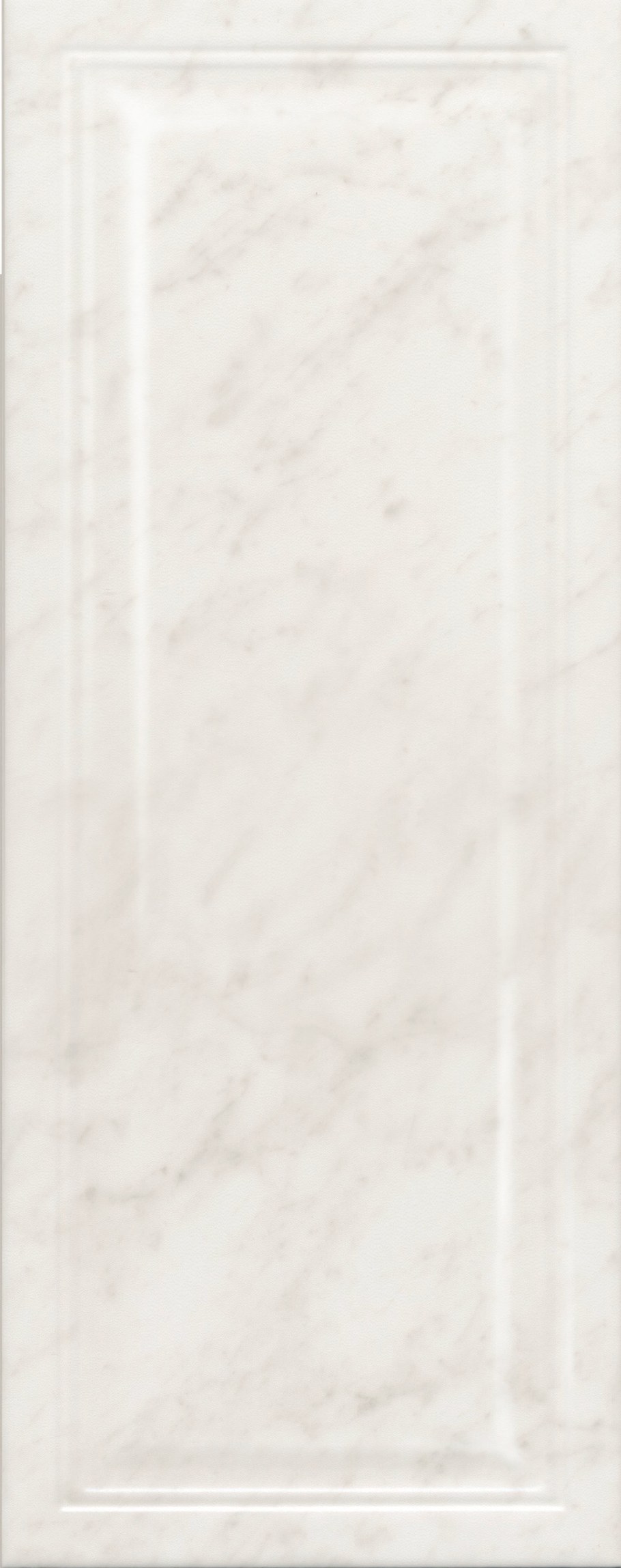 Плитка настенная Бьорк 20x60 см 0.84 м² цвет белый мрамор