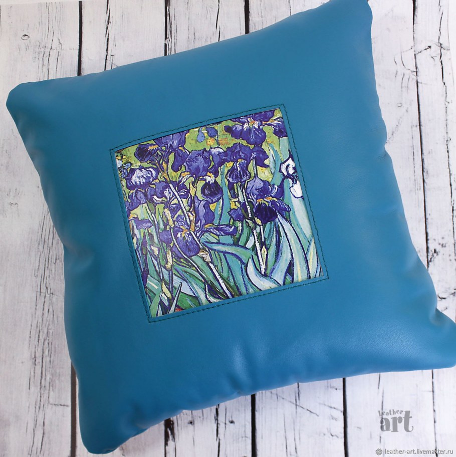 Подушки бирюзового цвета