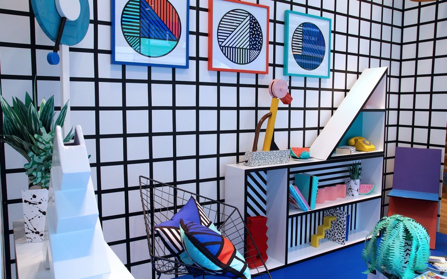 Группа Мемфис графический дизайн