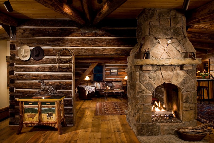 Деревянный интерьер