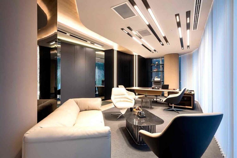 Гостиная в стиле футуризм