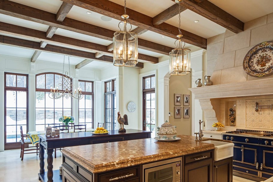 Кухня у Юлии Высоцкой в стиле Прованс