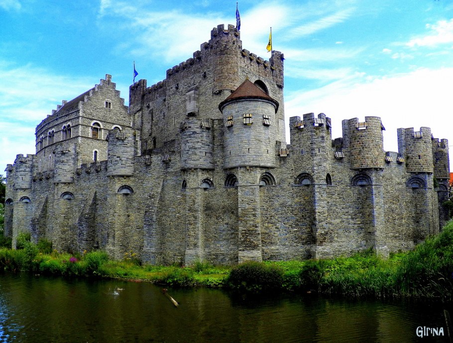 Замок рыцаря средневековья