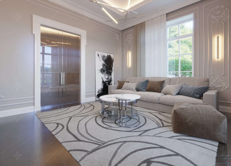 Оттенки зеленого в интерьере