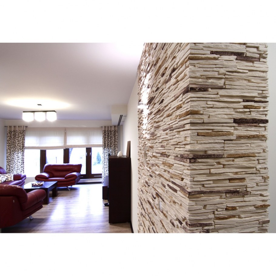 Плитка гипсовая декоративная для внутренней отделки