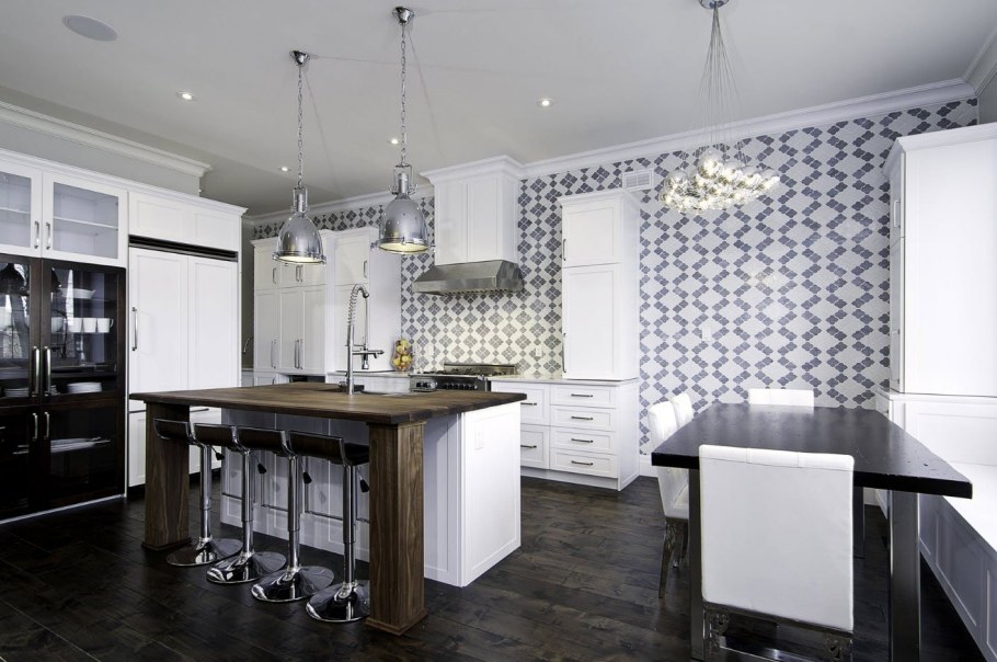 Кухни на большую площадь