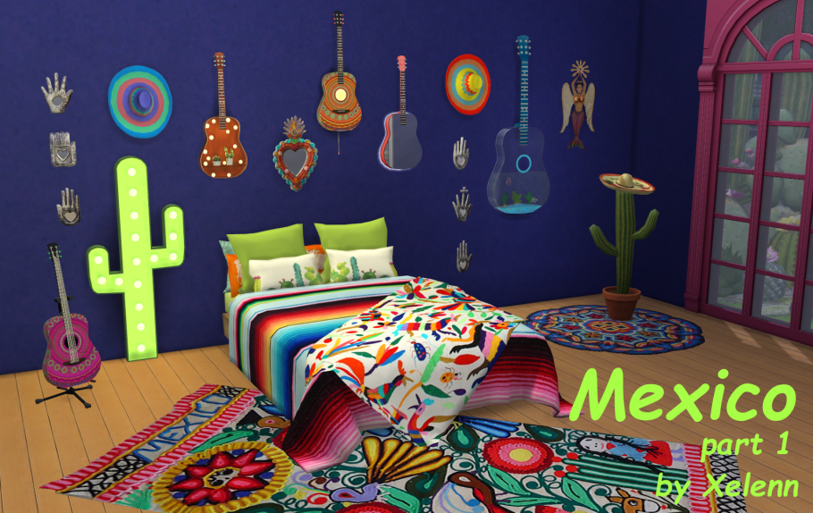 Комната в мексиканском стиле