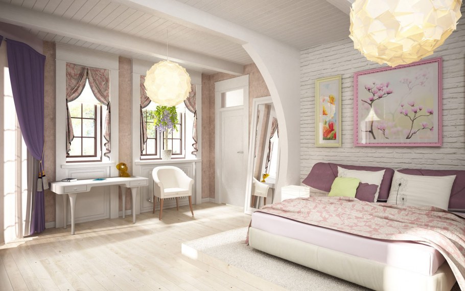 Спальня в стиле Романтизм