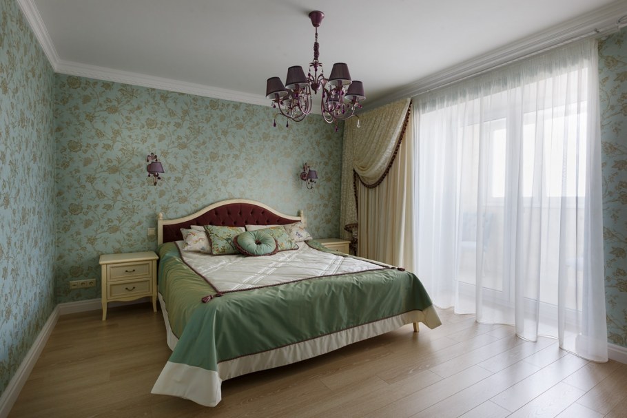 Бюджетная отделка спальни