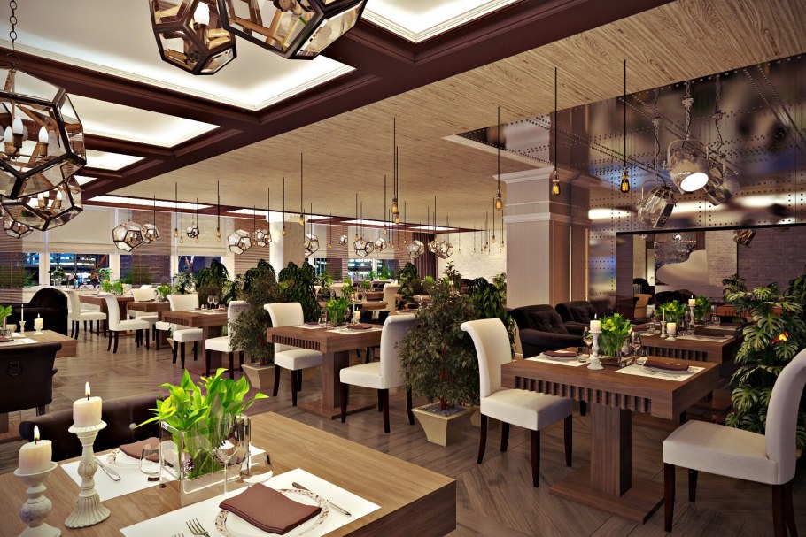 Интерьер ресторана