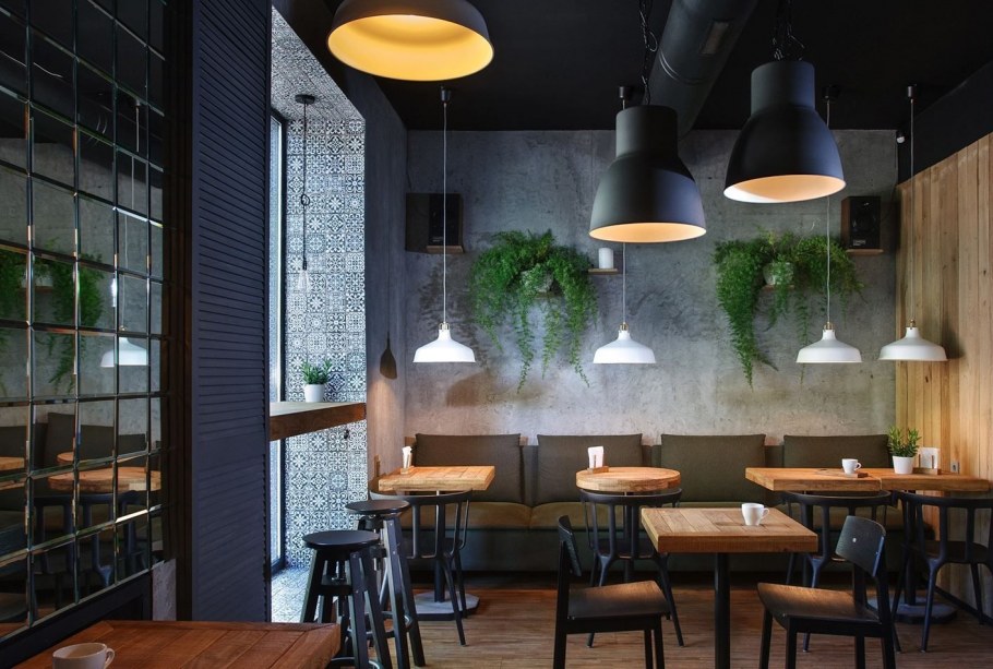 Интерьер кофейни